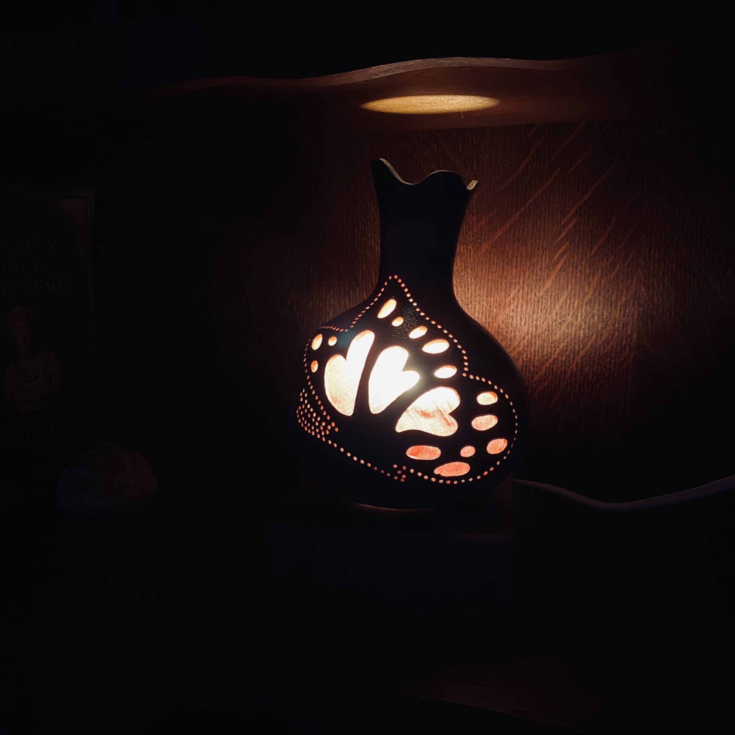 Petite - Motifs papillons - Bleu turquoise et rose – Image 3