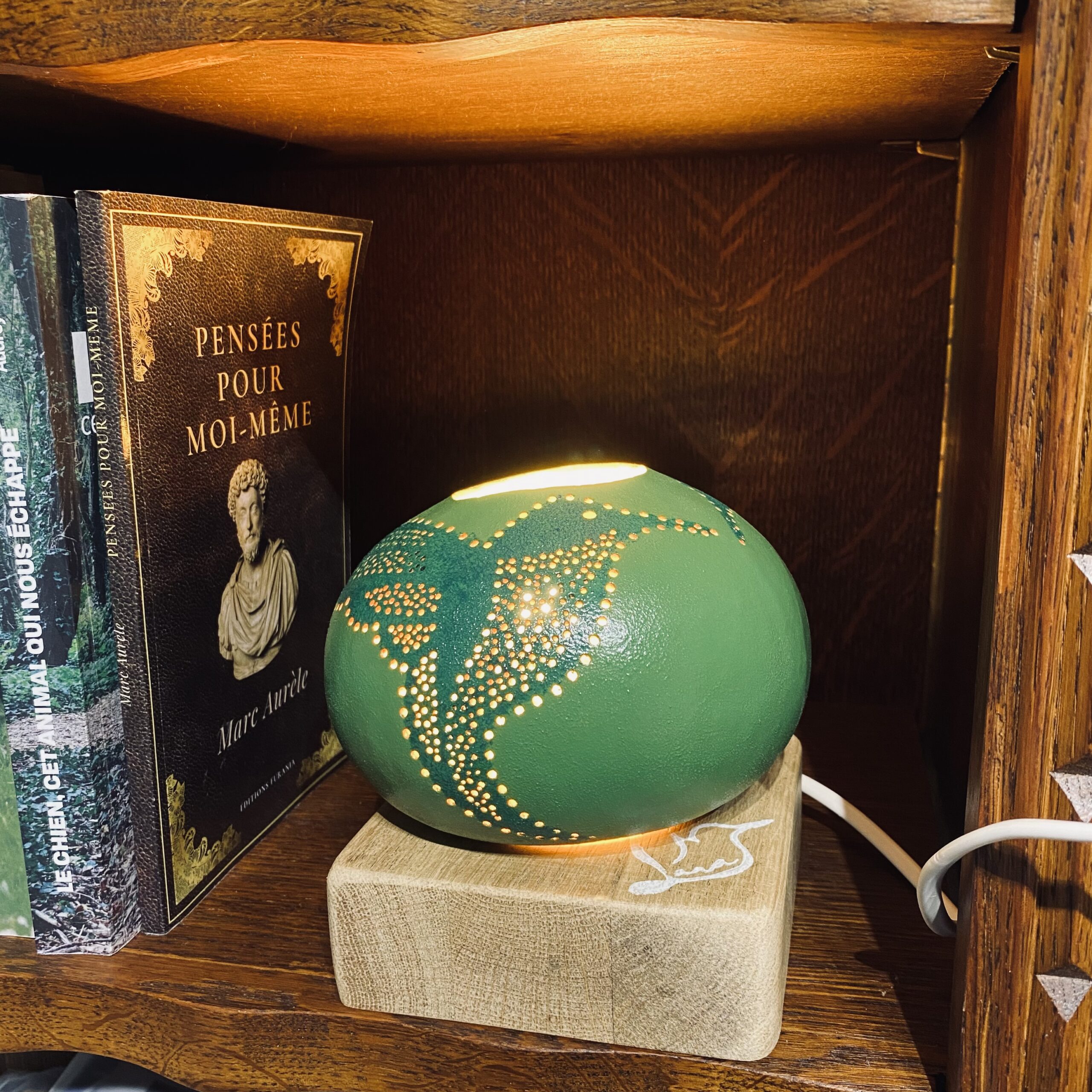 Petite - Motif colibri - tons de vert – Image 2