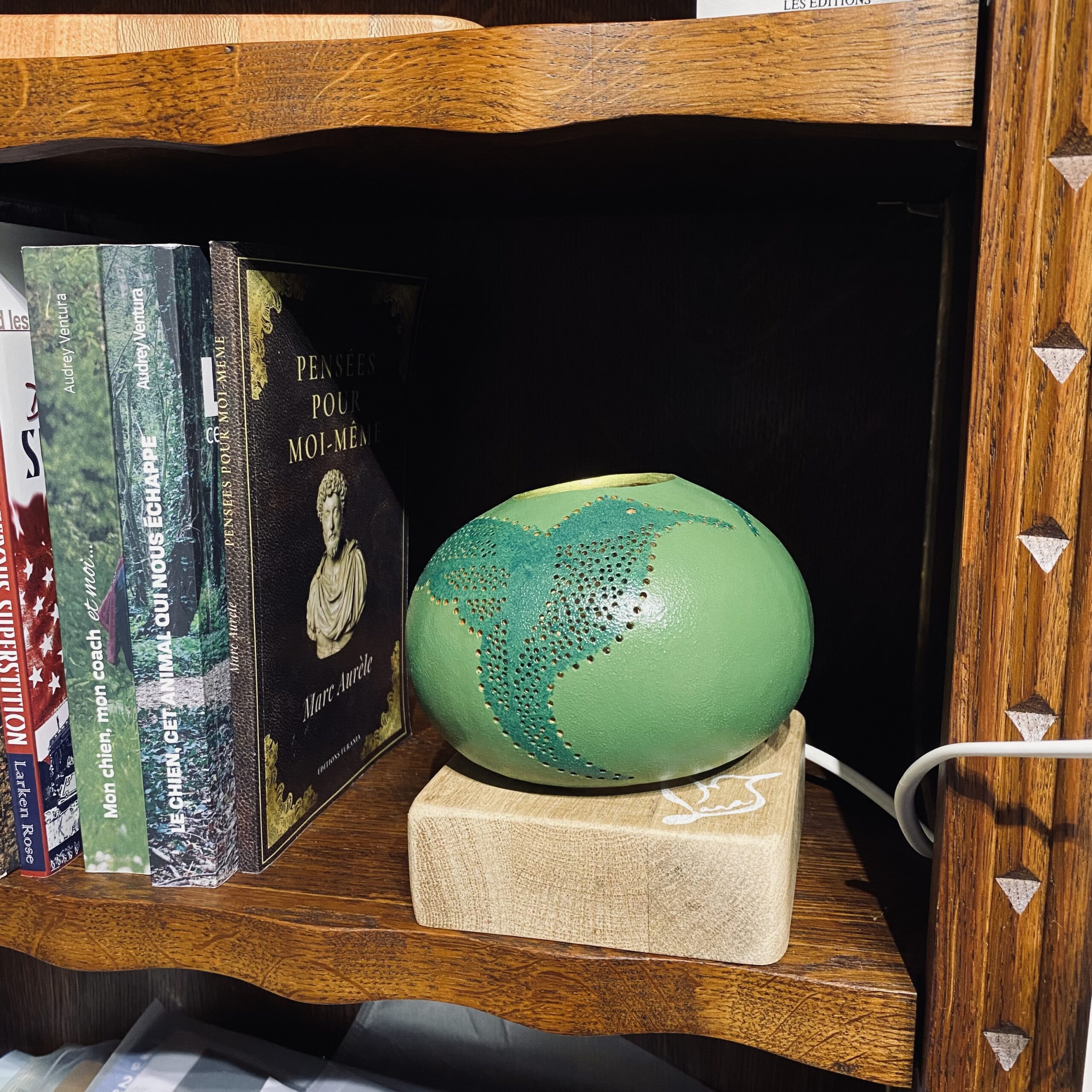 Petite - Motif colibri - tons de vert – Image 4