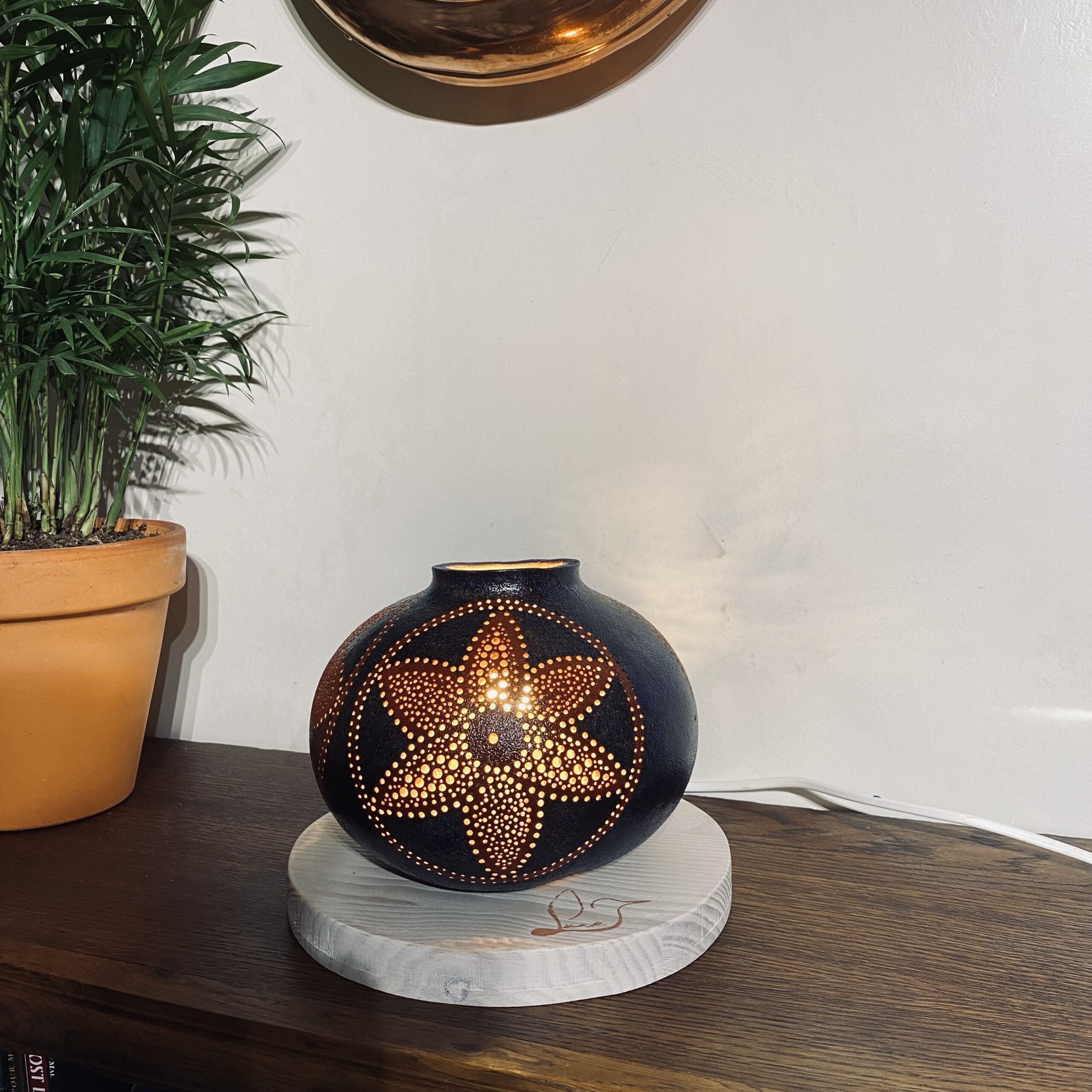 Moyenne - Motif floral - rouge et violet – Image 6