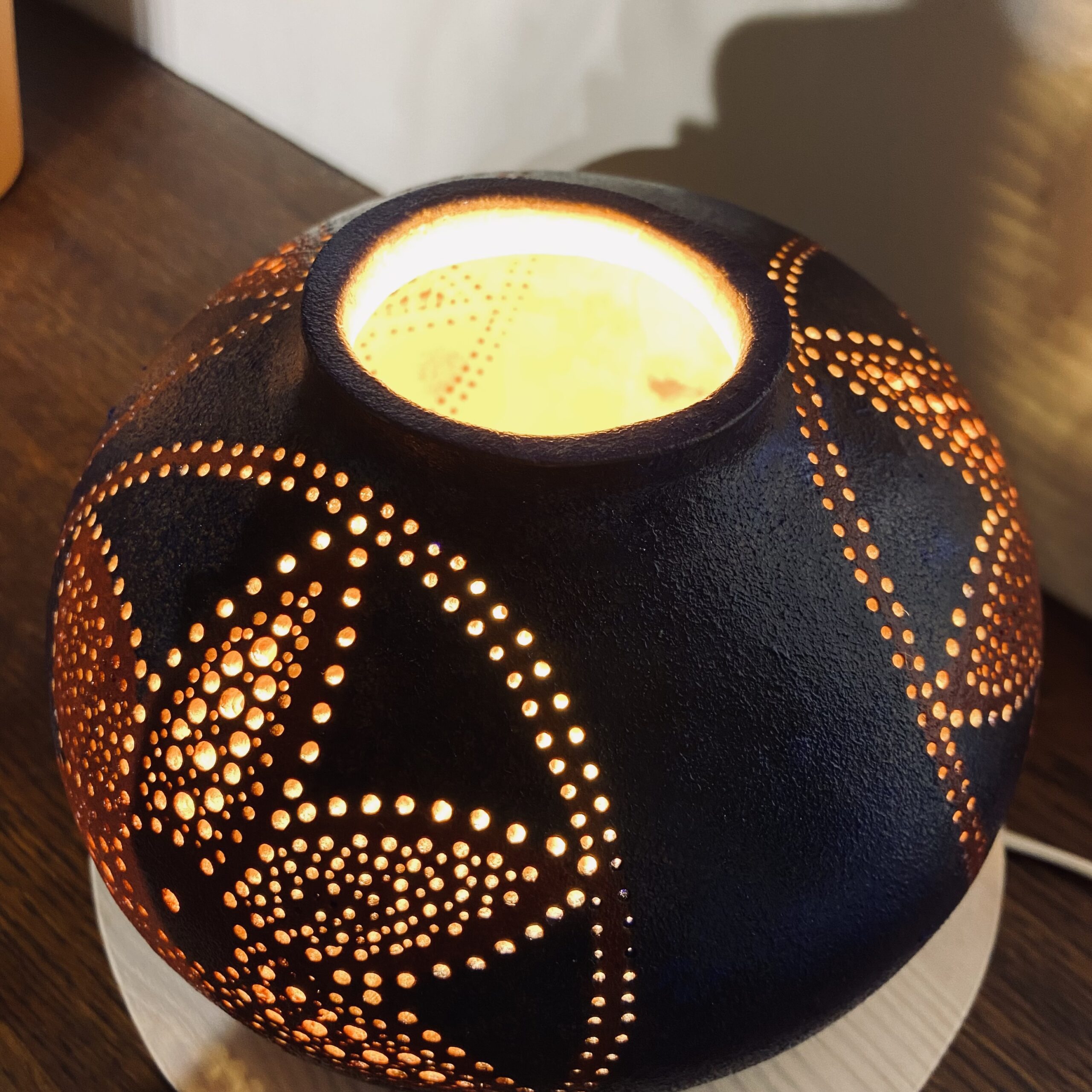 Moyenne - Motif floral - rouge et violet – Image 7