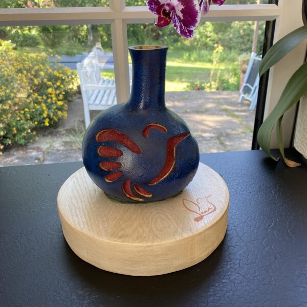 Petite - Motif colibri - bleu et rose – Image 3