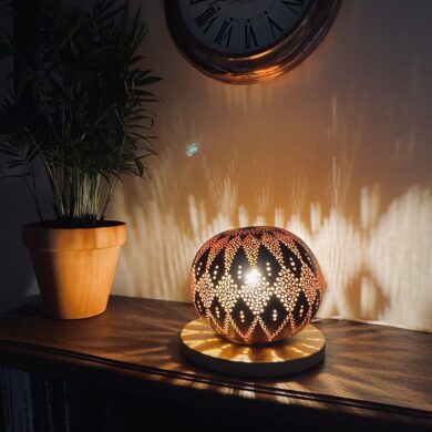 Moyenne – motifs géométriques – rouge